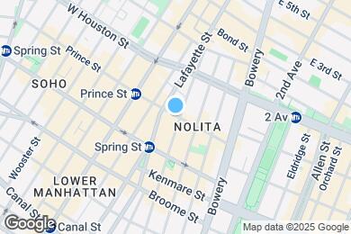 Map image of the property - 50 Prince St