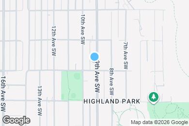 Map image of the property - 8147 9th Ave SW