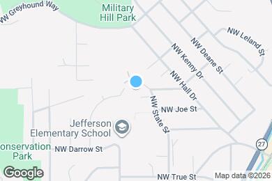 Map image of the property - 420 NW Dack St