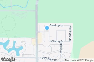 Map image of the property - 2006 Fernspray Ln