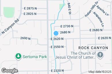 Map image of the property - 2636 N 700 E St