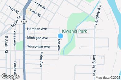 Map image of the property - 1100 Michigan Ave