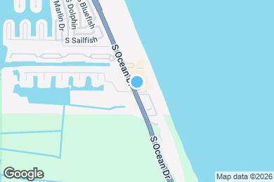 Map image of the property - 11000 S Ocean Dr