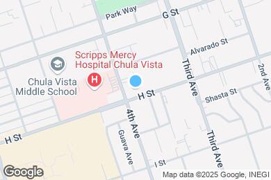 Map image of the property - Urbana Chula Vista Luxury Apartments