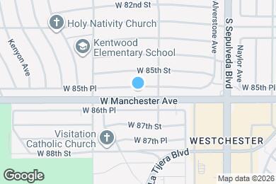Map image of the property - 6472 W 85th Pl
