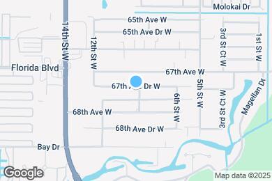 Map image of the property - 6710 8th St Ct W