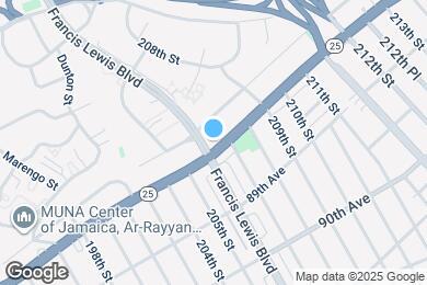 Map image of the property - 206-07 Hillside Ave.