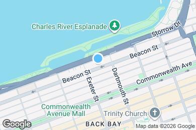 Map image of the property - 262 Beacon St