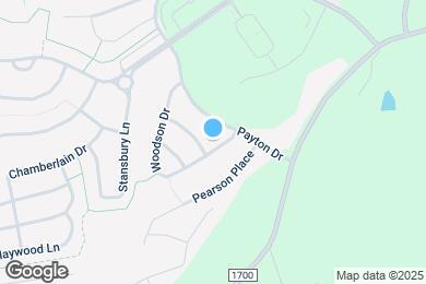 Map image of the property - 612 Woodson Dr