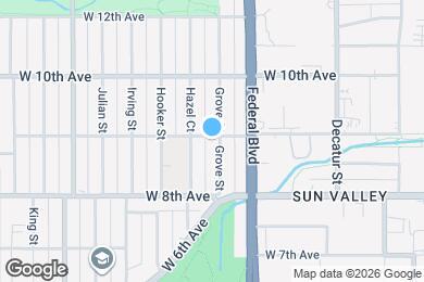 Map image of the property - 895 Grove St