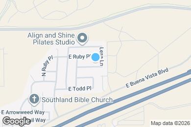 Map image of the property - 529 E Dry Springs Ln