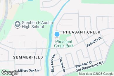 Map image of the property - 16811 Tranquil Dr