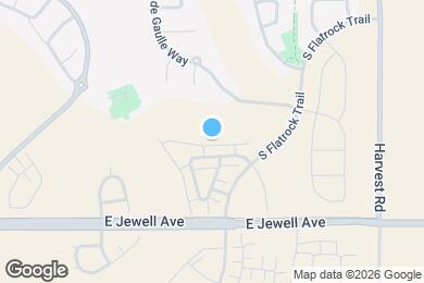 Map image of the property - 24353 E Mexico Ave