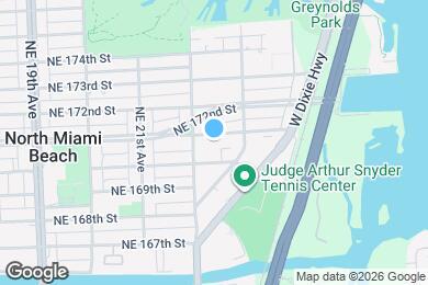 Map image of the property - 2232 NE 171 St