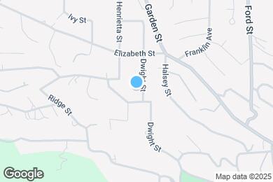 Map image of the property - 1640 Dwight St