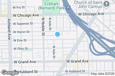 Map image of the property - 1316 W Erie St