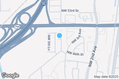 Map image of the property - 4899 NW 5th Ave