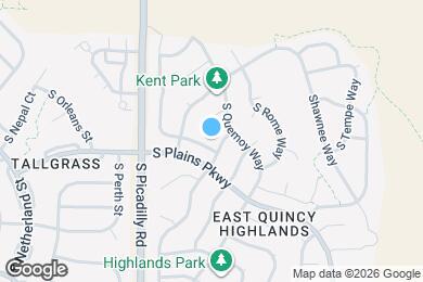 Map image of the property - 3862 S Quatar Way