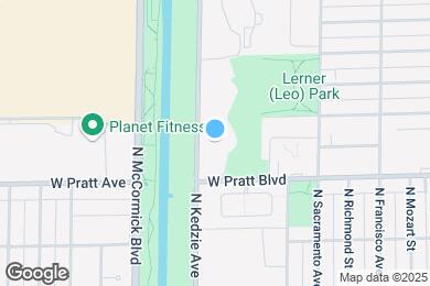 Map image of the property - 6833 N Kedzie Ave