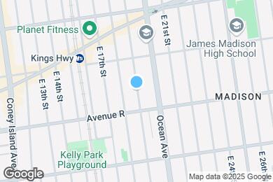 Map image of the property - 1762 E 19th St