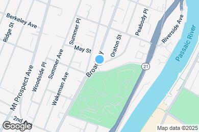 Map image of the property - 445 Broadway