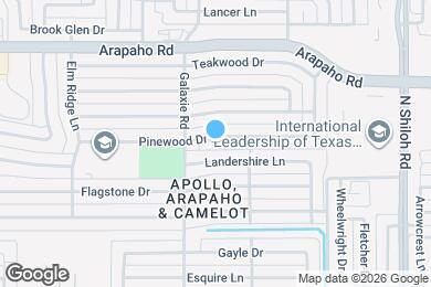 Map image of the property - 2914 Pinewood Dr