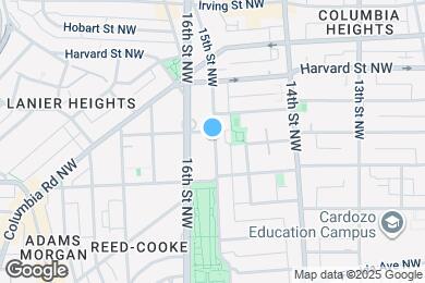 Map image of the property - 2650 15th St NW