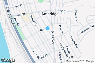 Map image of the property - 547 Glenwood Ave
