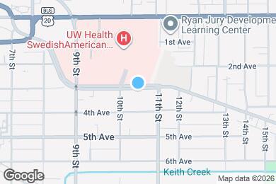 Map image of the property - 1421 Charles St