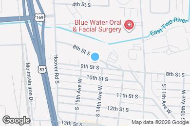 Map image of the property - 1325 9th St S