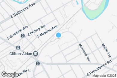 Map image of the property - 128 W Maryland Ave
