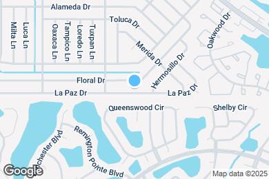 Map image of the property - 221 La Paz Dr