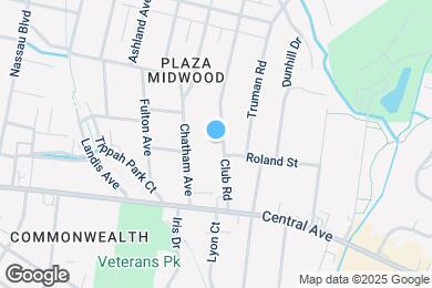 Map image of the property - 1707 Club Rd