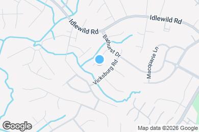 Map image of the property - 9020 Louvaine Dr