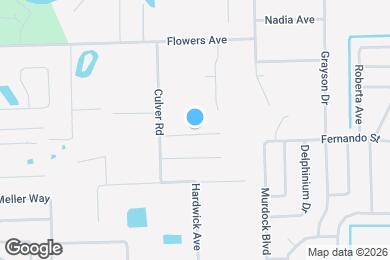 Map image of the property - 10441 Coconut Grove Ln