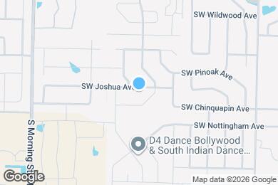 Map image of the property - 2605 SW Joshua Ave