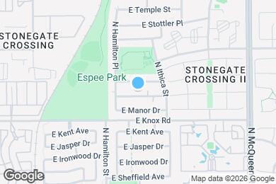 Map image of the property - 652 E Calle Del Norte