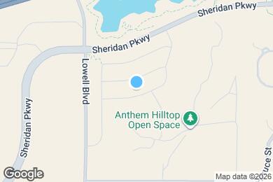 Map image of the property - 3439 W 154th Ave