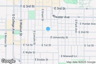 Map image of the property - 426 E 2nd St