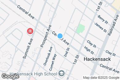 Map image of the property - 287 Central Ave