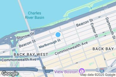 Map image of the property - 347 Marlborough St