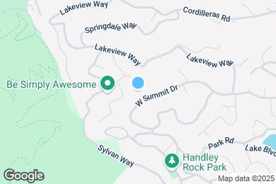Map image of the property - 44 W Summit Dr