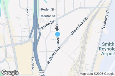 Map image of the property - 3702 Ogburn Ave