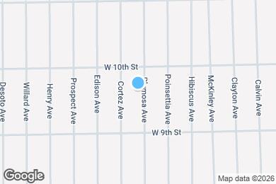 Map image of the property - 915 Plumosa Ave