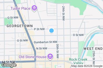 Map image of the property - 3025 O St NW