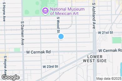 Map image of the property - 1752 W 21st Pl