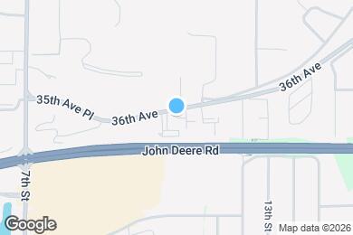 Map image of the property - 1200 36th Ave