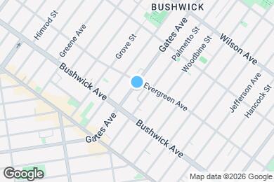 Map image of the property - Stunning 2 BED w/ Balcony in Bushwick!