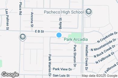 Map image of the property - 2135 Greenbriar Dr