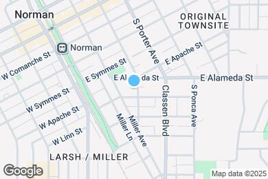 Map image of the property - 516 S Crawford Ave